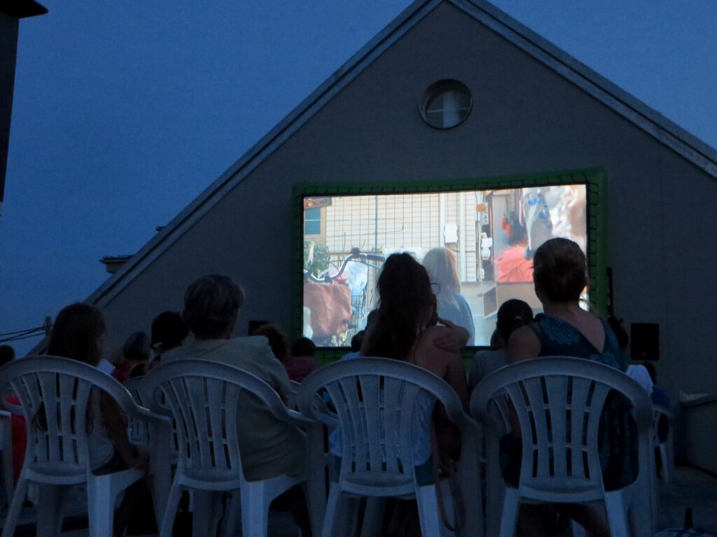 Sommerkino auf der NBZ-Terrasse