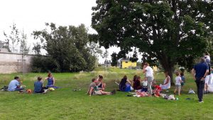 Picknick im Wildgarten