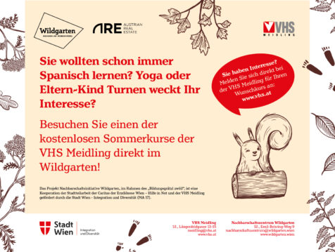 VHS Sommerkurse im Wildgarten